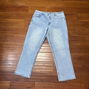 FRYE 90s High Rise Straight Leg Jeans|Light Wash|Stretch Denim|Sz 12